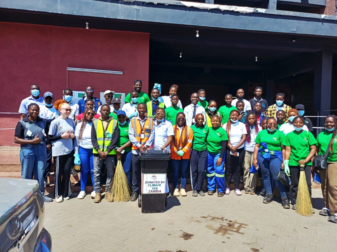 Climate YES Zambia – March Past and Community Clean-Up Inspire Action in Kanyama