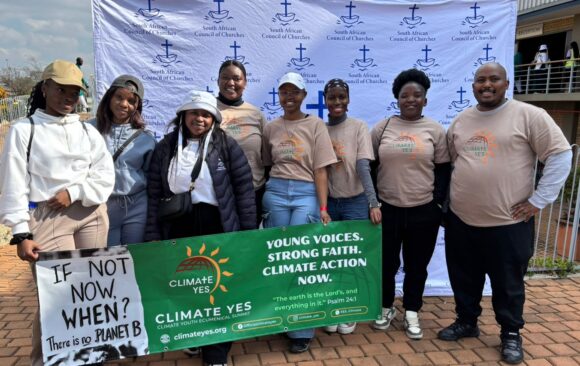 CYmembersAfterwalk - Bino Makhalanyane Climate YES South Africa Hub – SACC Youth Month National Prayer Walk